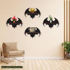 Batman Wall Hanging Shelves pack of 4