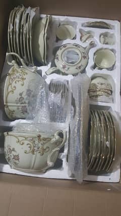 brand new dinner set made in england