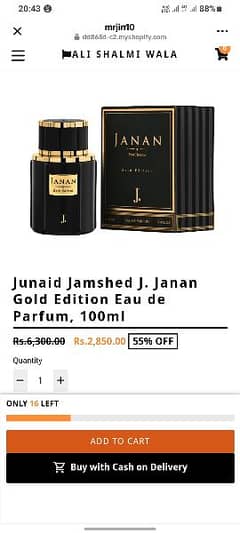 janan . j eau due perfume long lasting fragrance.