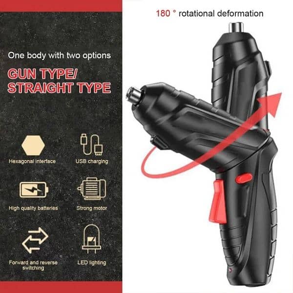 Electric Screwdriver Rechargeable 1