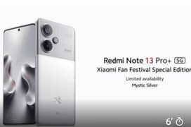 Redmi note 13 pro plus 5g mysterious silver color limited edition