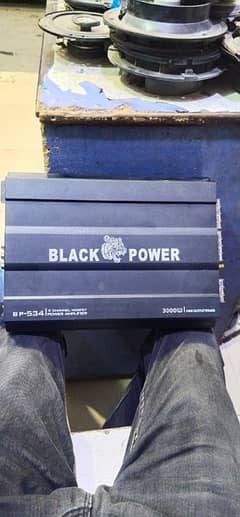 amplier black pover 3000 watt