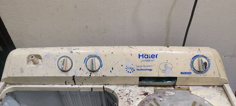 Haier Machine with Dryer Twin cab 3