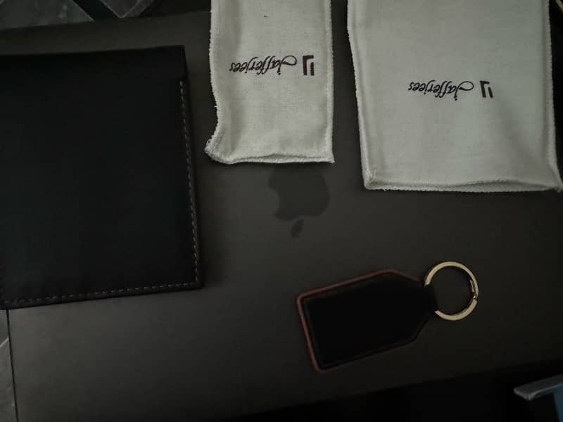 JafferJee’s wallet and key chain with packing hobby collection 0