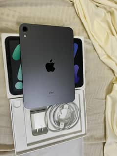 New Apple Ipad Mini 6 latest BH 100% Full box with imported cover