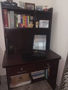 Study Table with attached shelf