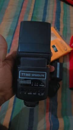 DSLR camera flash light