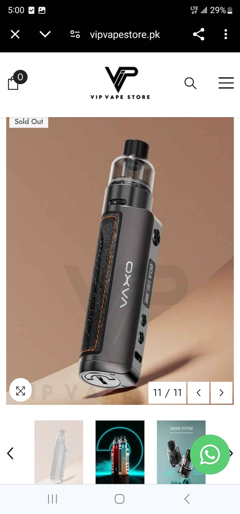 Oxva Origin 2 Pod device( can be delivered) 1