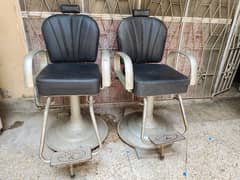 ladies and gents saloon chairs