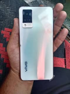 Vivo v21 with box and charger