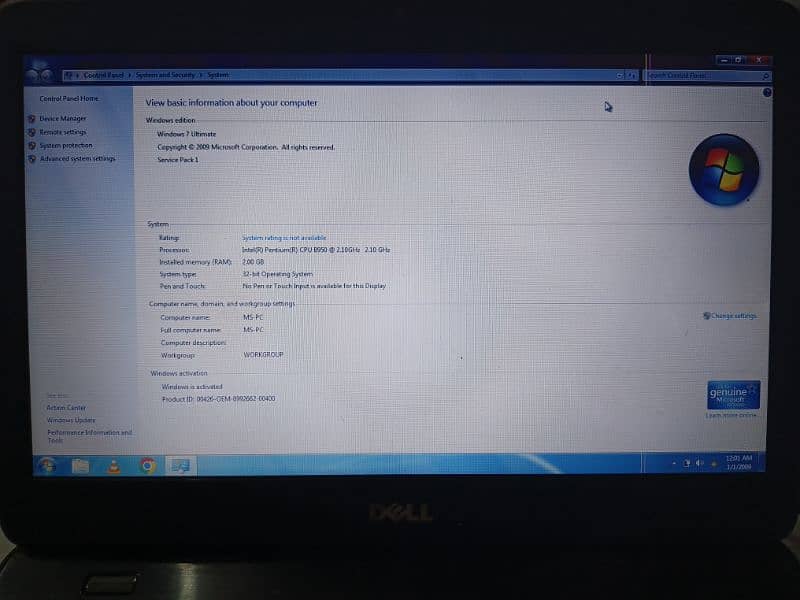 Dell Laptop Good Condition 7