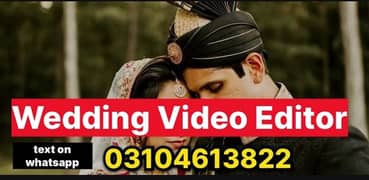 I will professionally edit Your wedding or any other kind of video