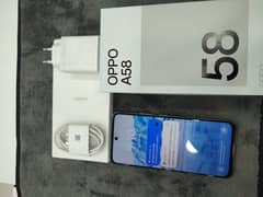 Oppo a58 
8/128 10 month warranty Complete box