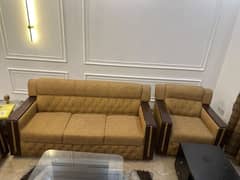 7 Seater Sofa Set Used (3+2+1+1)