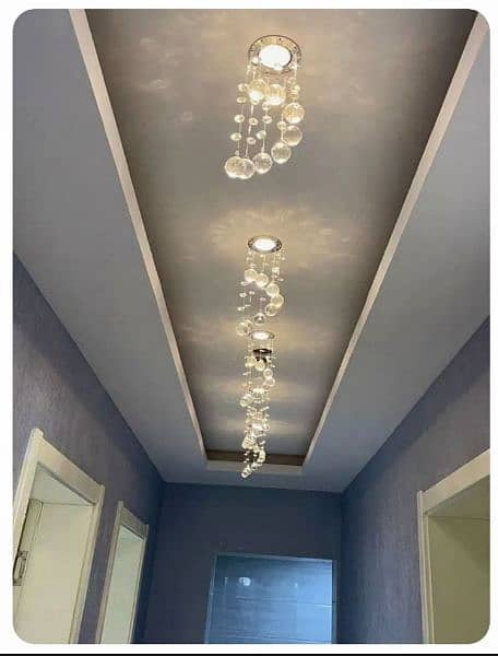Imported k-9 crystal smd ceiling light 2
