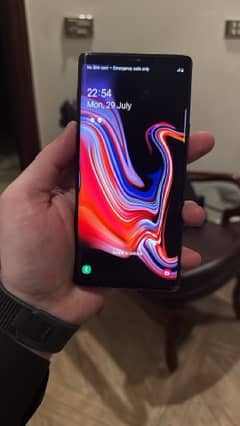 Samsung note 9 128 gb dual sim pta approved.