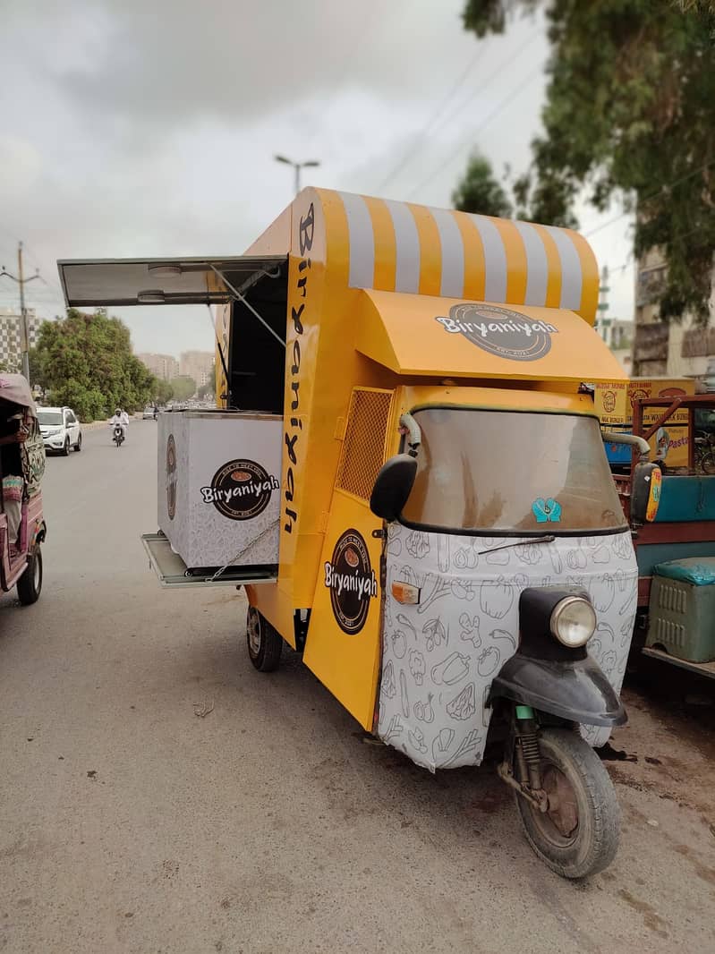 Food truck, Food cart, Rickshaw Cart, Moveable Cart. 1