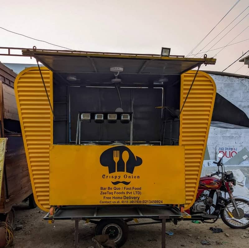 Food truck, Food cart, Rickshaw Cart, Moveable Cart. 9