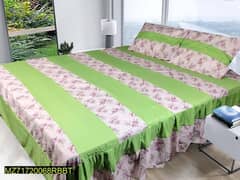 3 pic double bedsheet patchwork