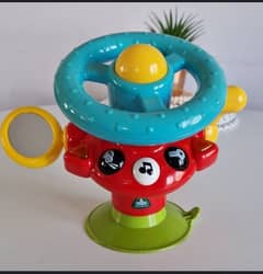 Highchair steering wheel