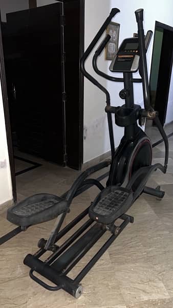 Elliptical trainer -low impact cardio machine for home gym 0