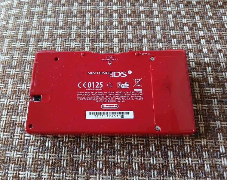 Nintendo DSi (Red) with Charger 2