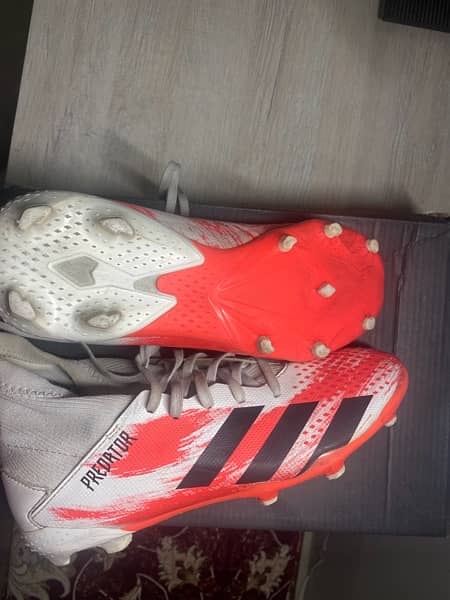 ADIDAS FOOTBALL SHOES PREDATOR 20.3 PINK AND WHITE 4