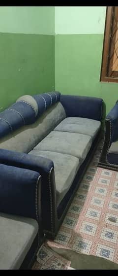 5 seater sofa set ok condition 0