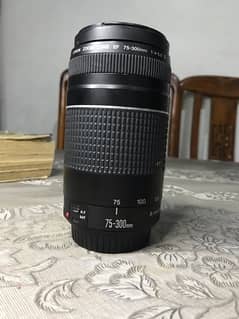 canon 75mm to 300mm telescope lense 10/10 condition