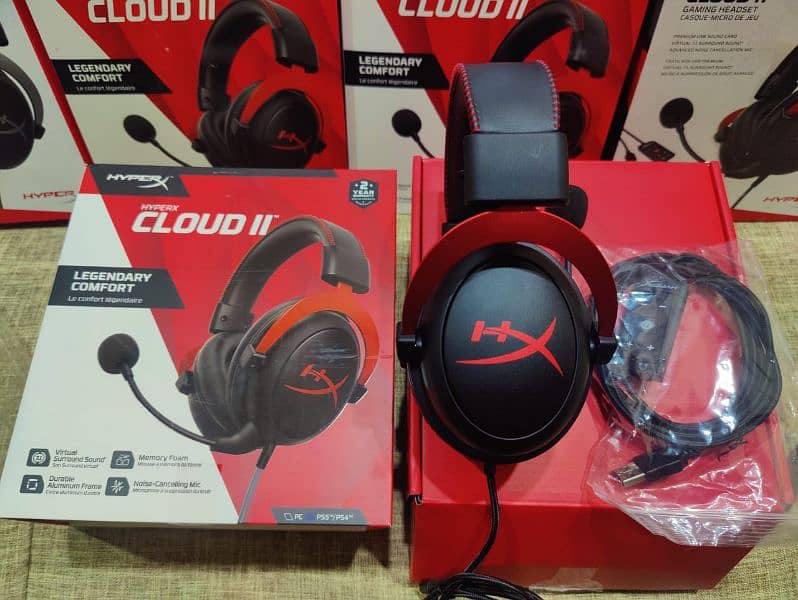 HyperX Cloud 2 Unused New Condition without box In best price 2