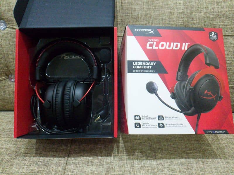 HyperX Cloud 2 Unused New Condition without box In best price 3