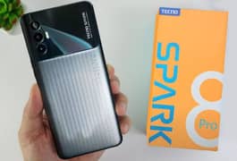 Tecno Spark 8 Pro 4/64gb 10/10 Condition With Awesome Condition