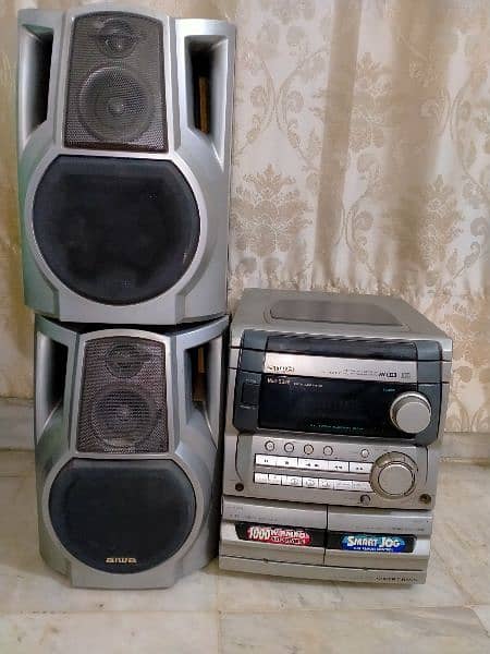 Aiwa Genuine 1000 Watt Deck Audio System 3