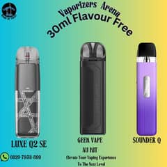 Vape/Pod/Luxe Q2SE/AU pod kit/Sounder Q