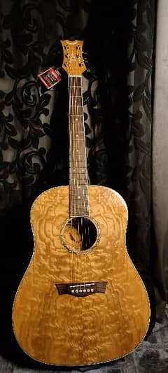 Original dean walnut 41 inches acoustic guitar
