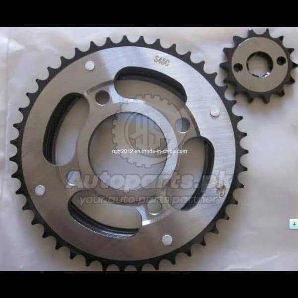 Scorpion Chain Sprocket CD-70 & CG-125 made in Thailand imported 9