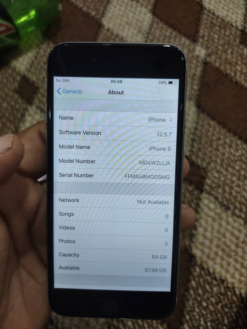 iphone 6 
|  64GB  |  Non PTA 5