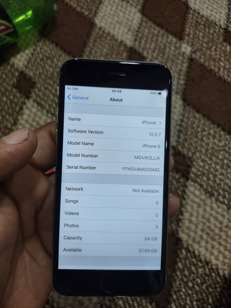 iphone 6 
|  64GB  |  Non PTA 6