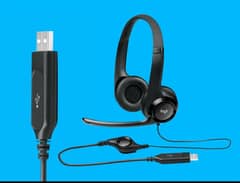 Logitech H390 USB Headset with Noise-Cancelling Mic