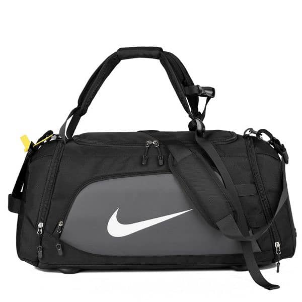 Nike and underarmour gym duffel bag 0