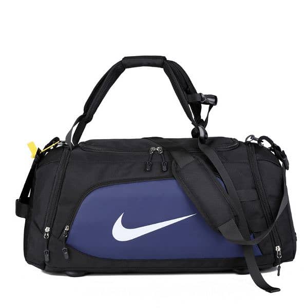 Nike and underarmour gym duffel bag 1