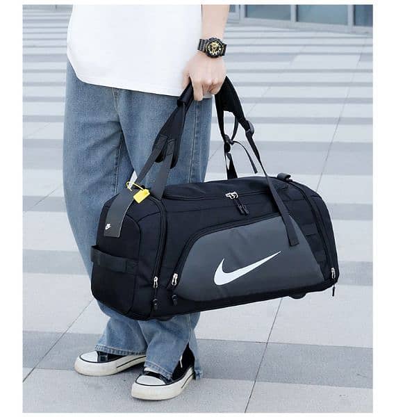 Nike and underarmour gym duffel bag 2