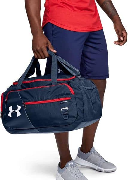 Nike and underarmour gym duffel bag 8