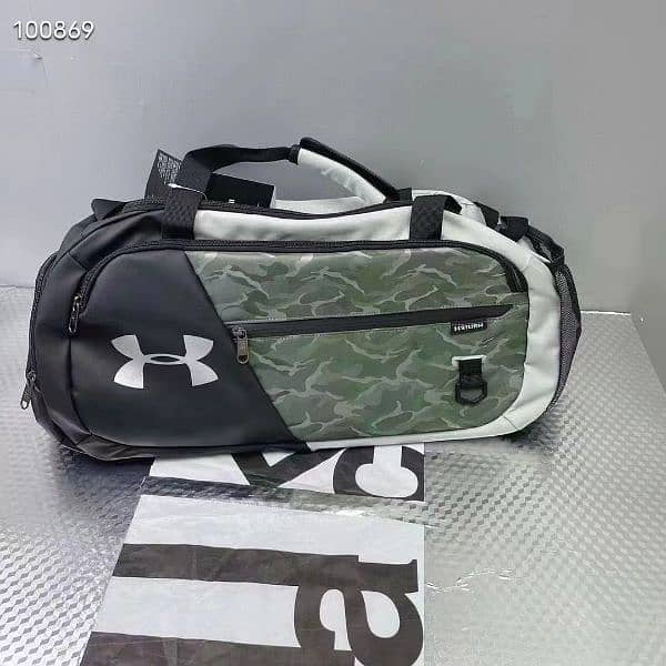 Nike and underarmour gym duffel bag 13