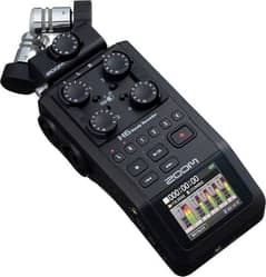 Zoom H6  6-Input / 6-Track Portable Handy Recorder 0