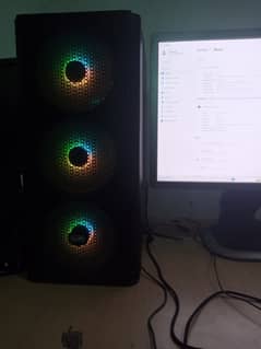 Ryzen 5 5600 and GTX 1660 Super Gaming PC with RGB ram and CASE