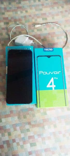 Tecno paviour 4 pro 128gb 6 gb with box and charger 9