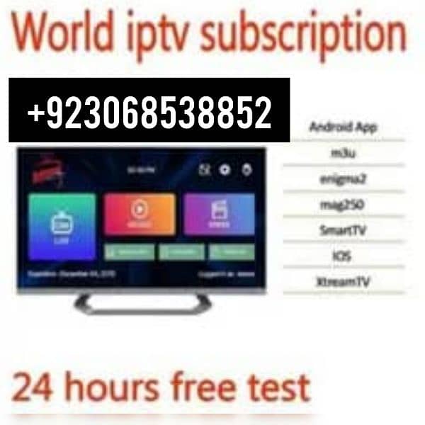 Iptv service available 0.3. 06.85. 38.85. 2 0