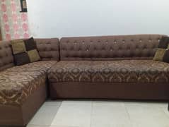 5 seater L shaped sofa