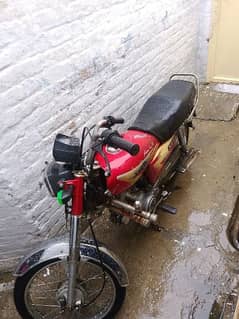 Hero bike 11 modal Islamabad number original candishan for sale